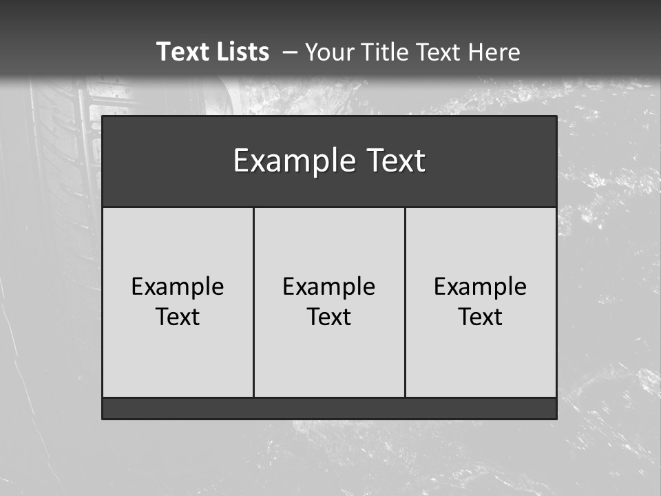 Nobody Speed Performance PowerPoint Template