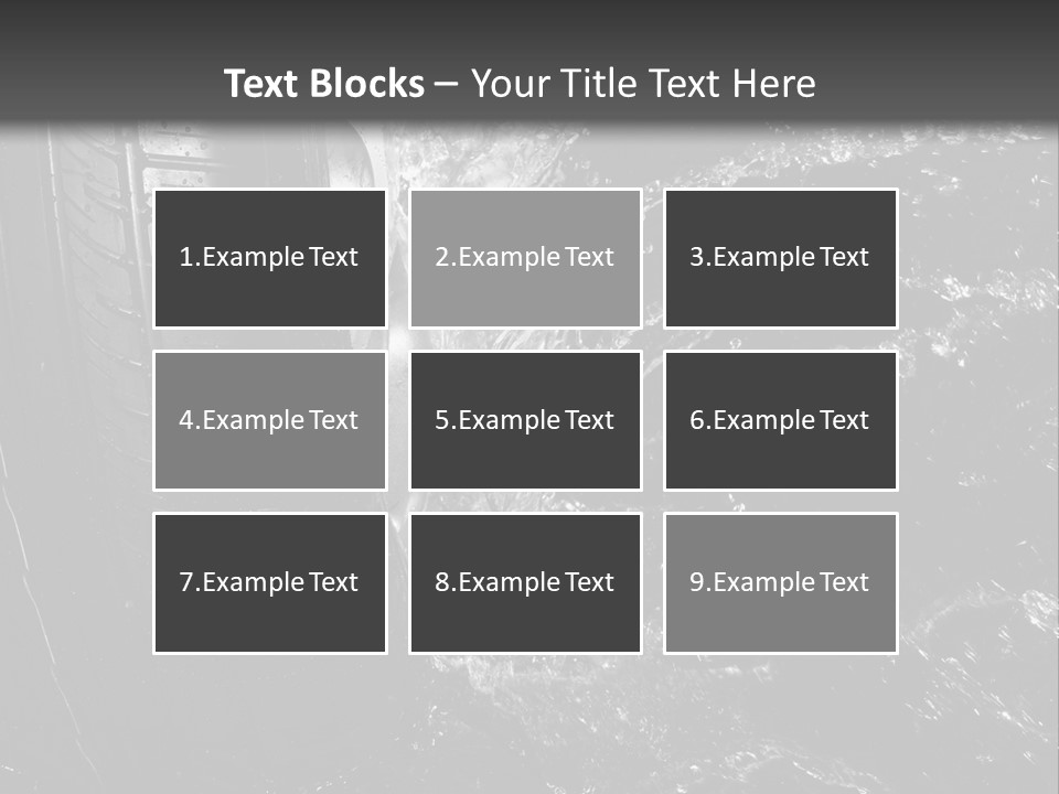 Nobody Speed Performance PowerPoint Template