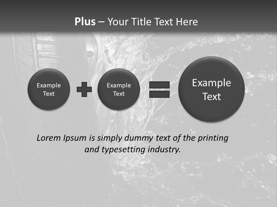 Nobody Speed Performance PowerPoint Template