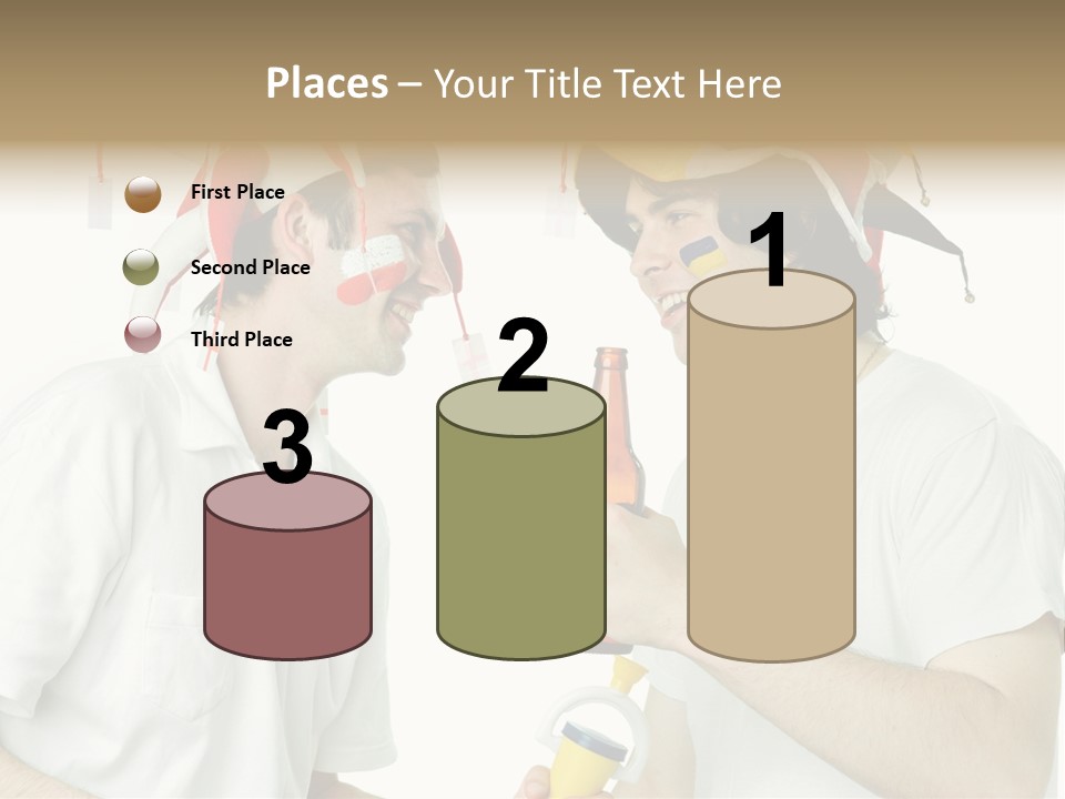 Sport Trumpet Fan PowerPoint Template