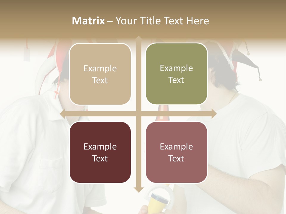 Sport Trumpet Fan PowerPoint Template