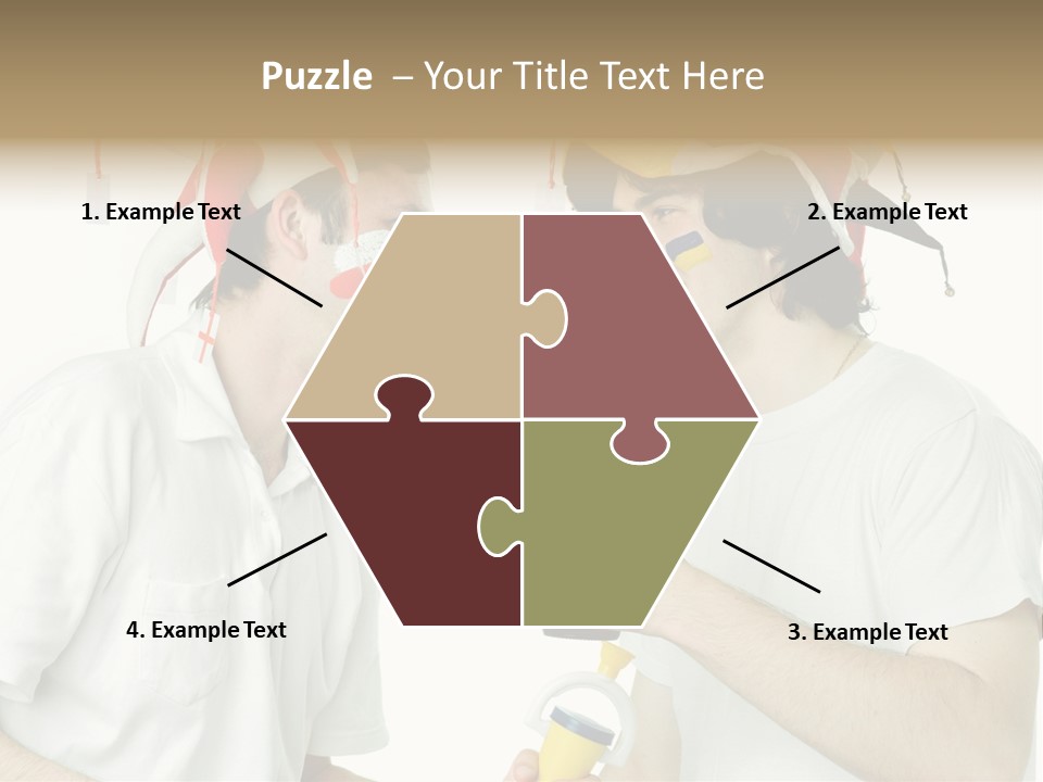 Sport Trumpet Fan PowerPoint Template