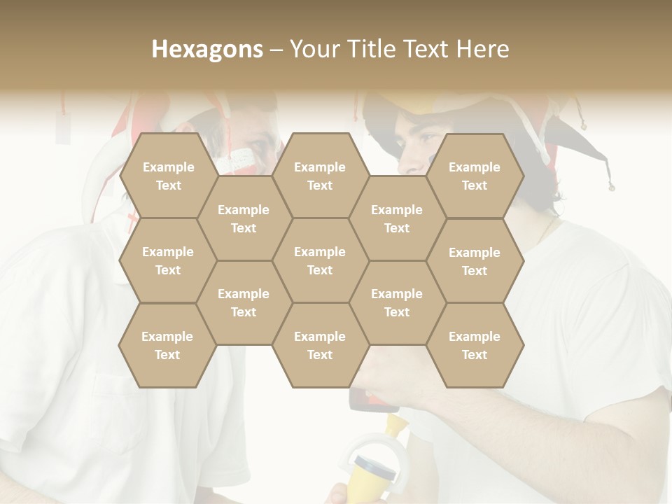 Sport Trumpet Fan PowerPoint Template