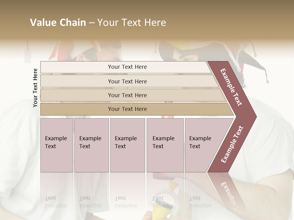 Sport Trumpet Fan PowerPoint Template