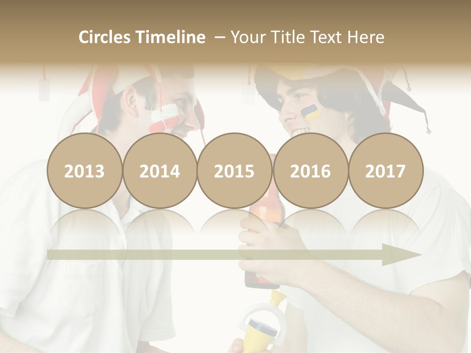 Sport Trumpet Fan PowerPoint Template