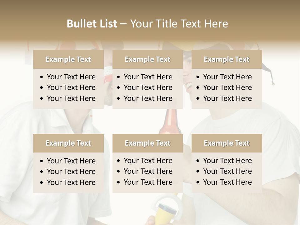 Sport Trumpet Fan PowerPoint Template