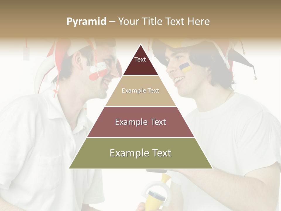 Sport Trumpet Fan PowerPoint Template