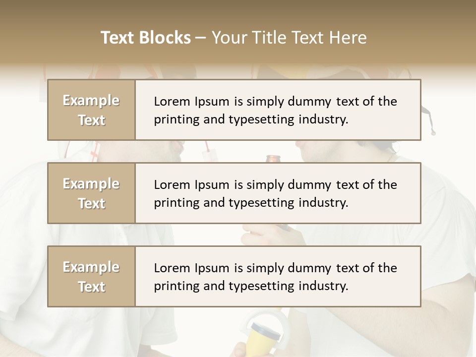 Sport Trumpet Fan PowerPoint Template