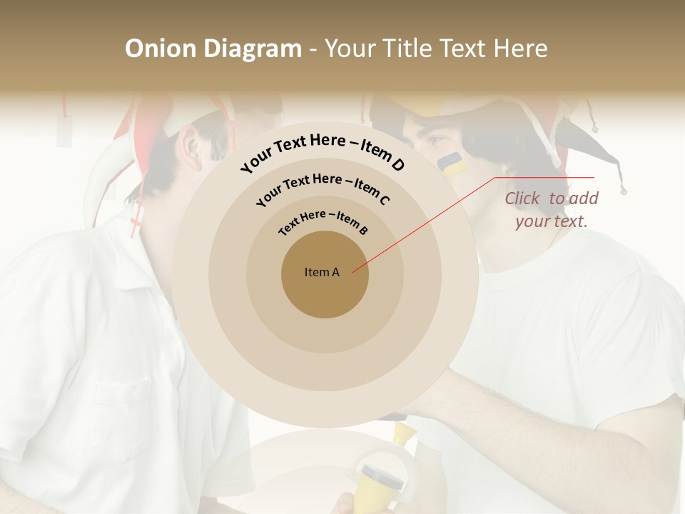 Sport Trumpet Fan PowerPoint Template