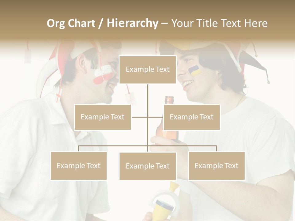 Sport Trumpet Fan PowerPoint Template