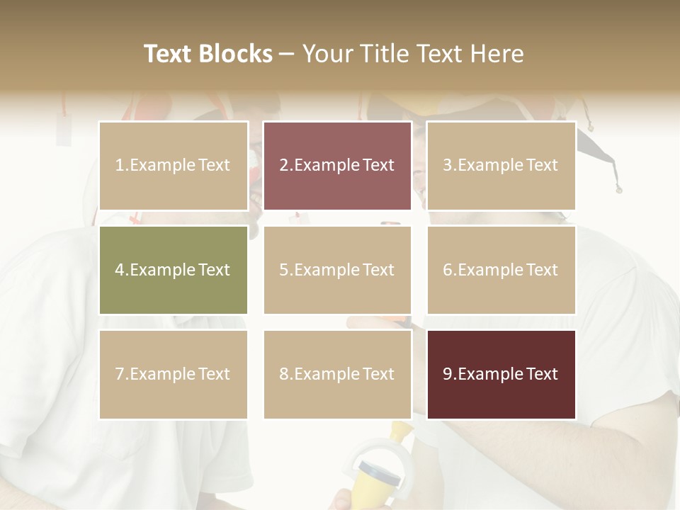 Sport Trumpet Fan PowerPoint Template