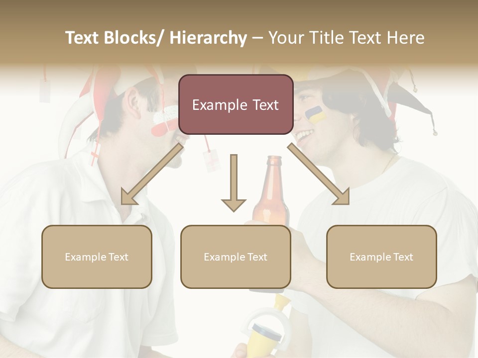 Sport Trumpet Fan PowerPoint Template