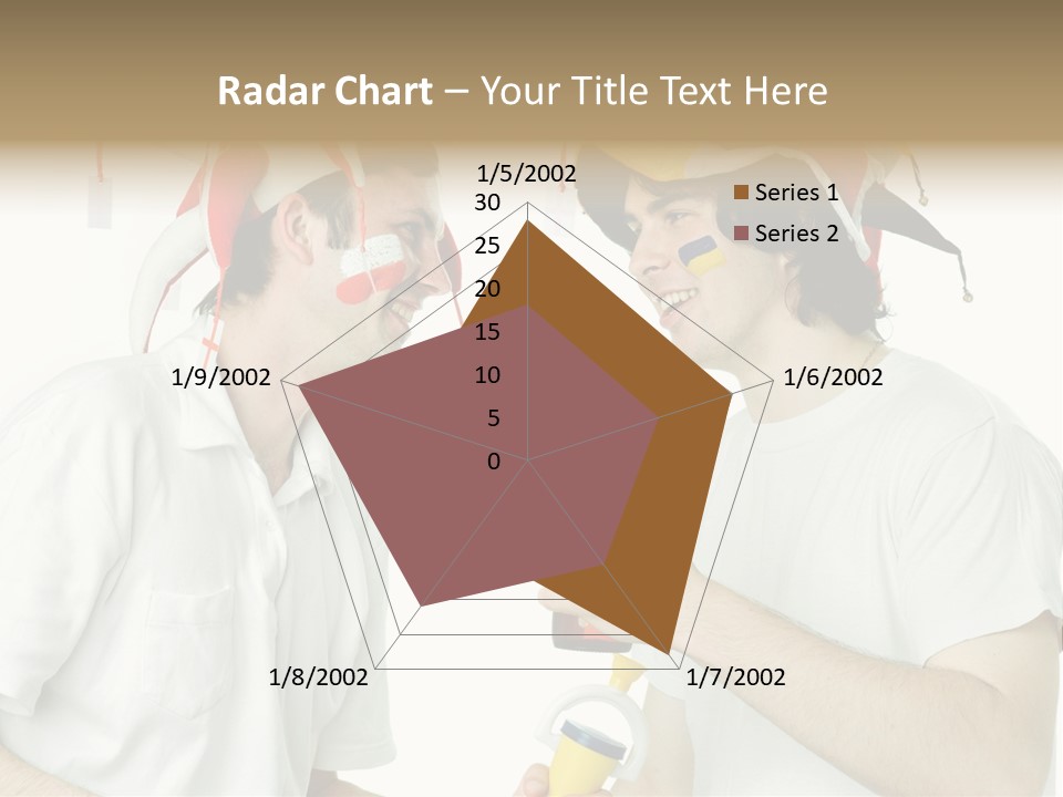 Sport Trumpet Fan PowerPoint Template