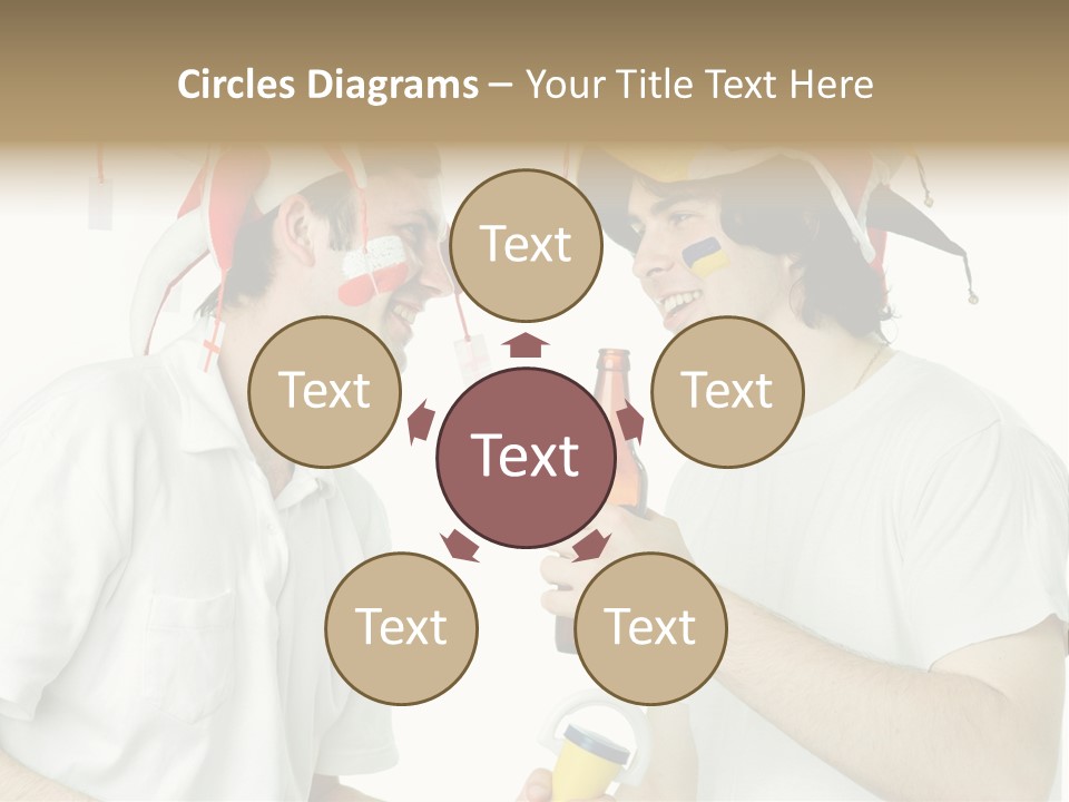 Sport Trumpet Fan PowerPoint Template