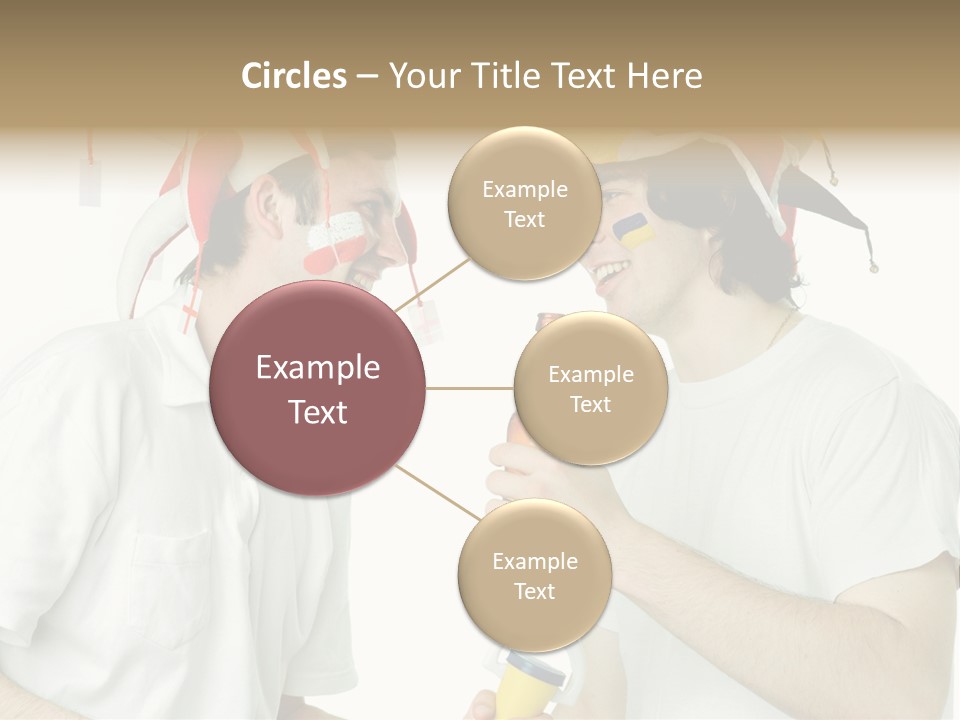 Sport Trumpet Fan PowerPoint Template