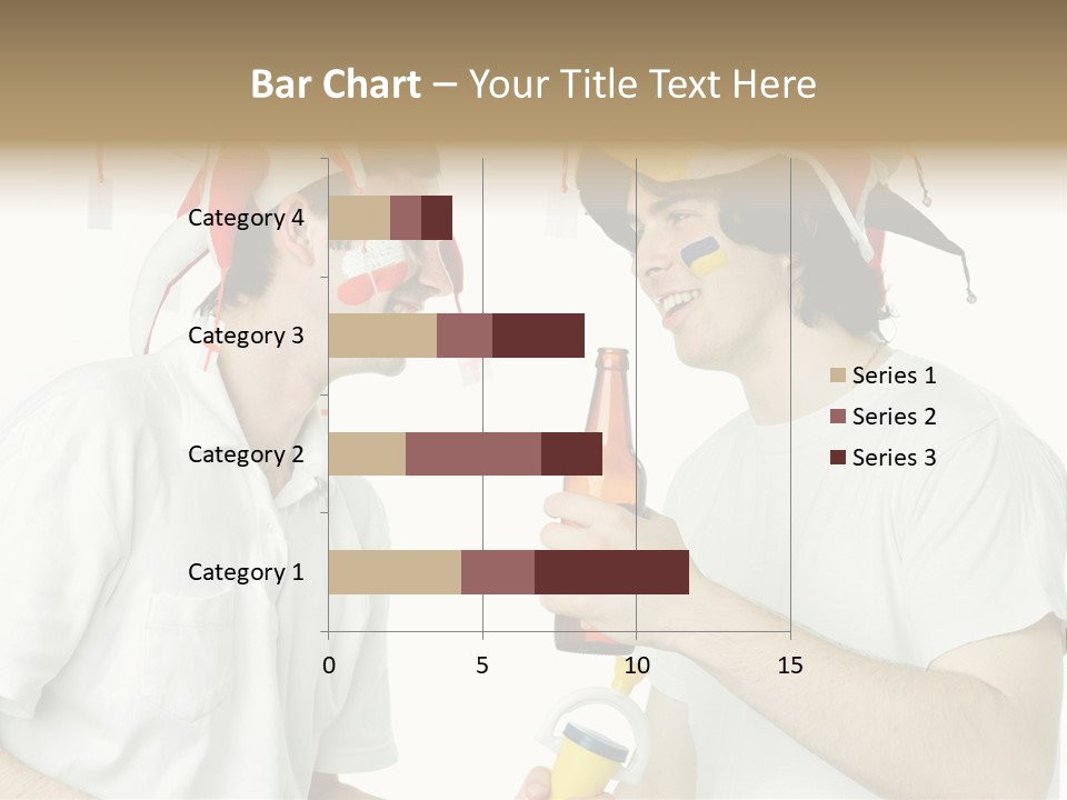 Sport Trumpet Fan PowerPoint Template