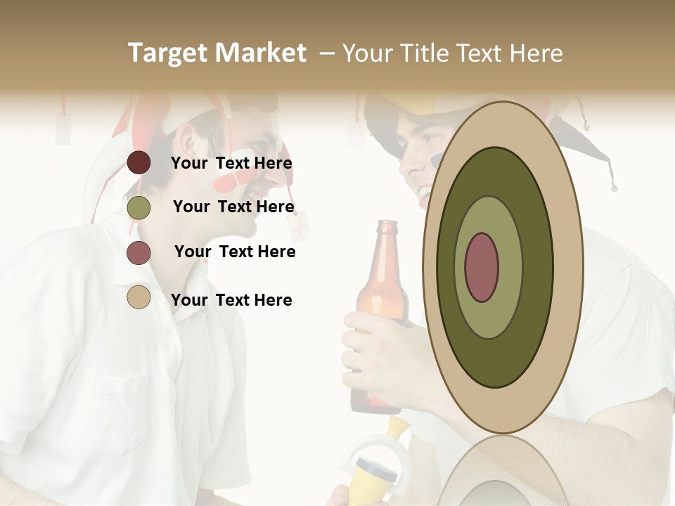 Sport Trumpet Fan PowerPoint Template