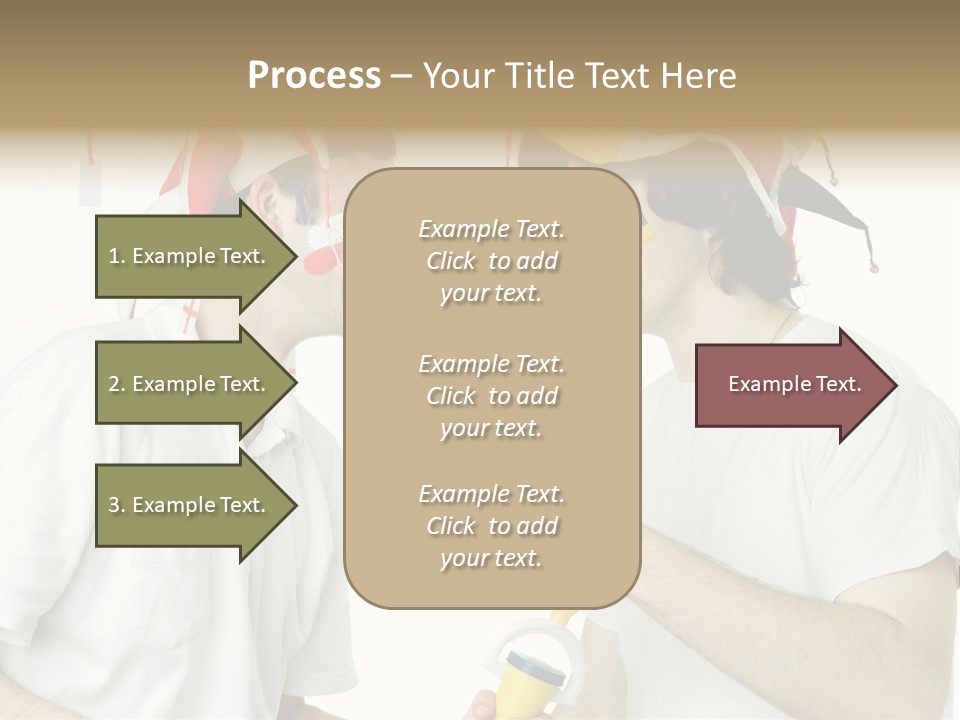 Sport Trumpet Fan PowerPoint Template