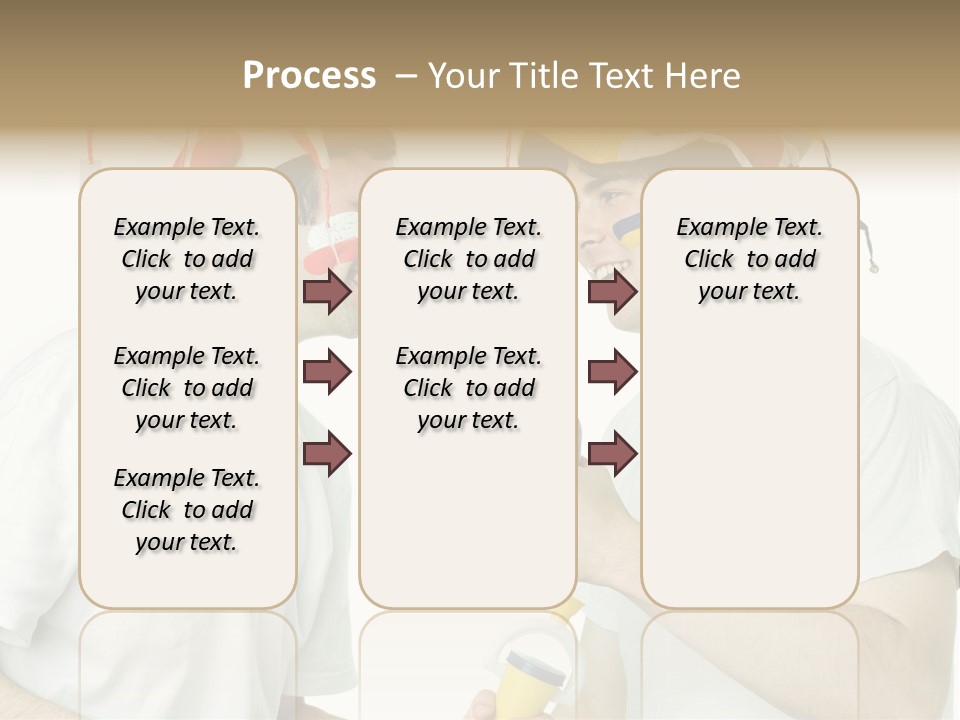 Sport Trumpet Fan PowerPoint Template