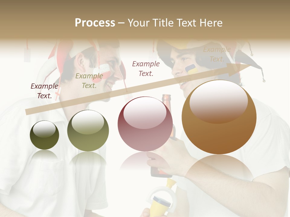 Sport Trumpet Fan PowerPoint Template