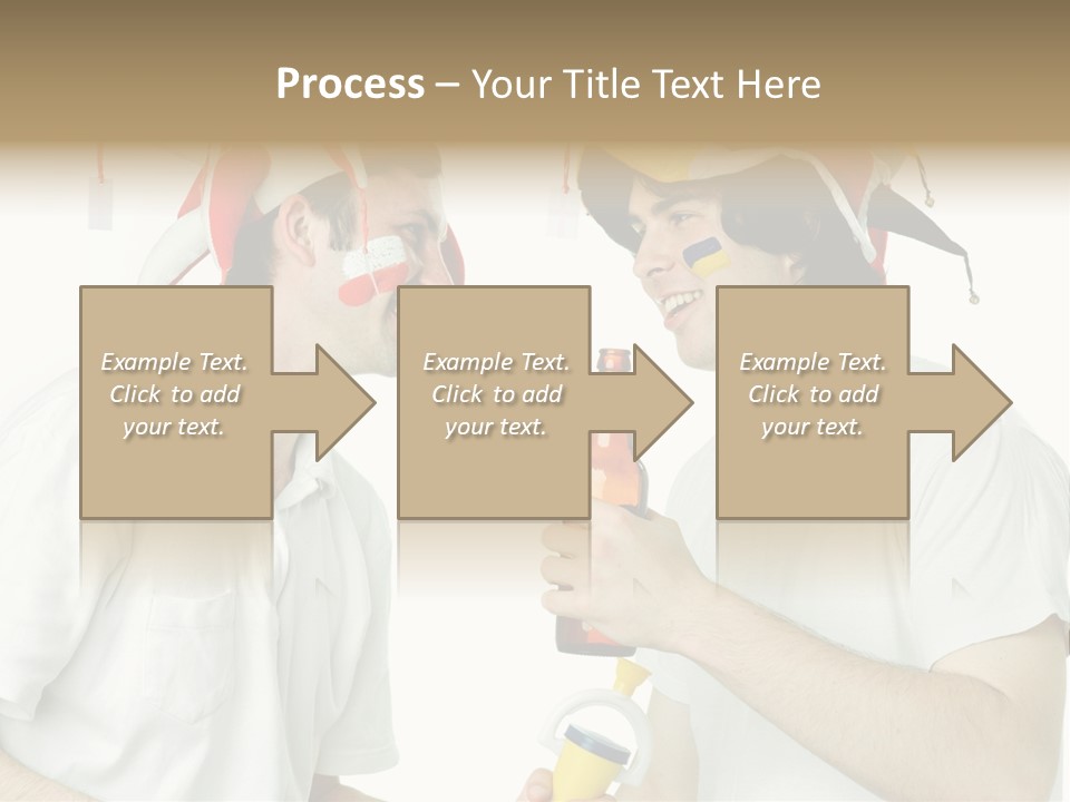 Sport Trumpet Fan PowerPoint Template