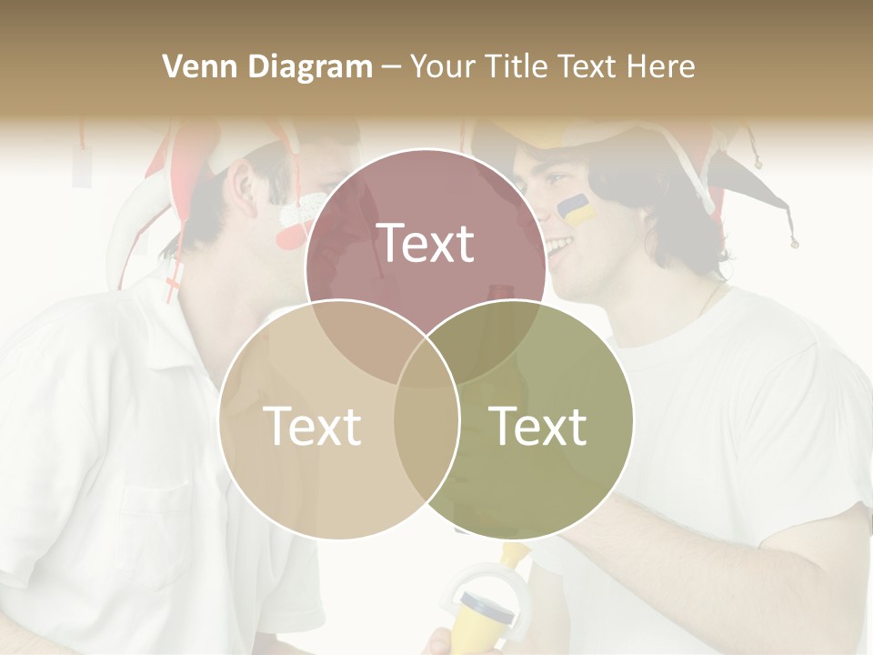 Sport Trumpet Fan PowerPoint Template