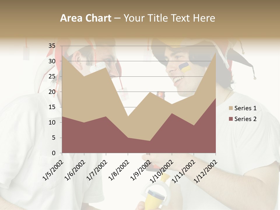 Sport Trumpet Fan PowerPoint Template