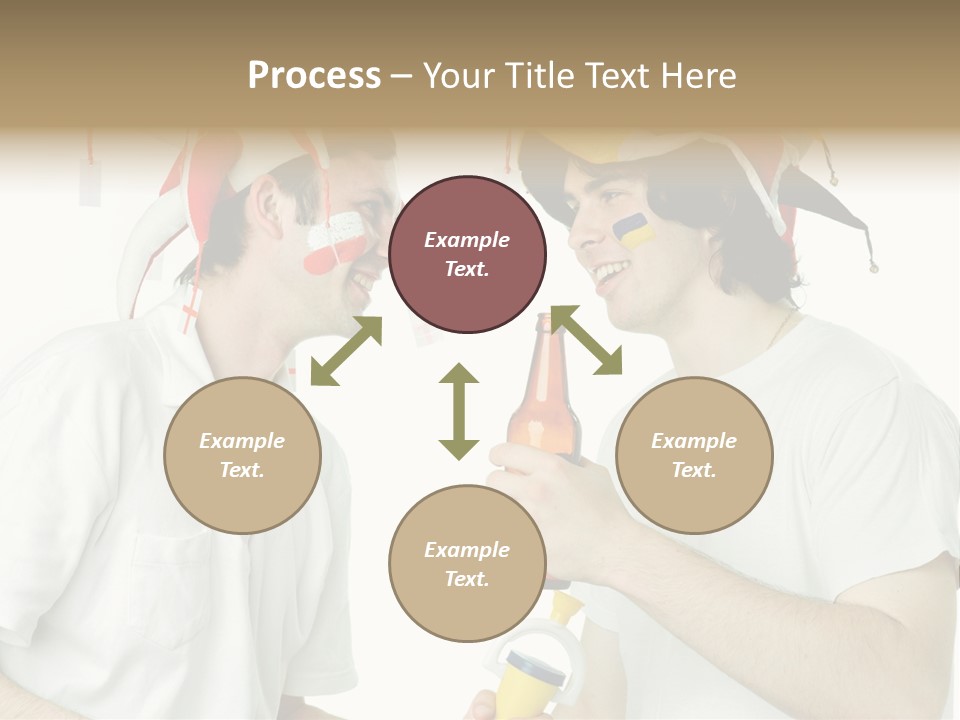 Sport Trumpet Fan PowerPoint Template