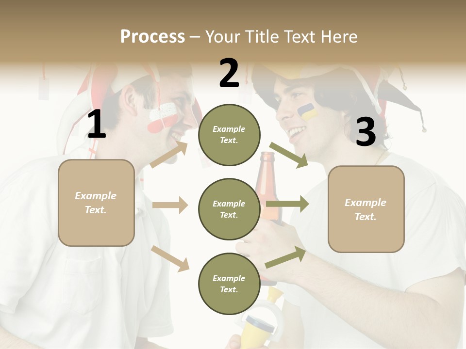 Sport Trumpet Fan PowerPoint Template