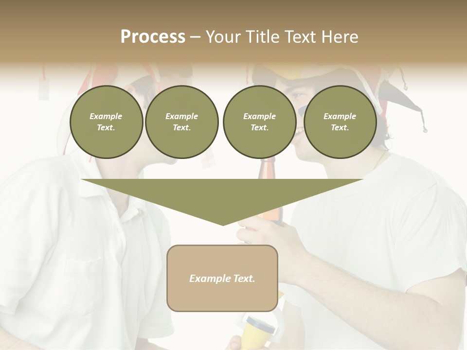 Sport Trumpet Fan PowerPoint Template