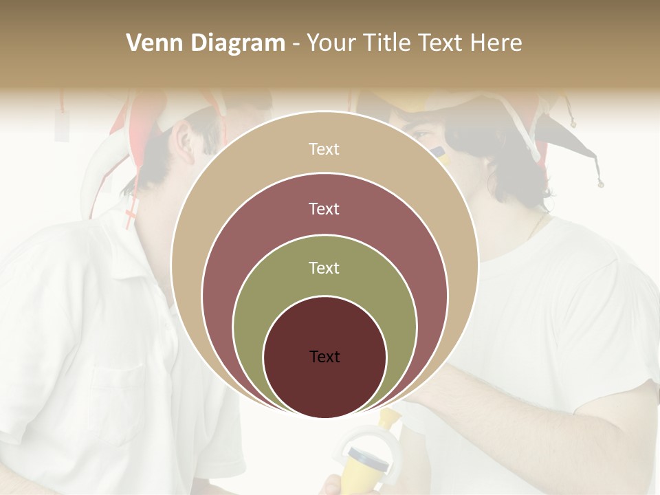 Sport Trumpet Fan PowerPoint Template