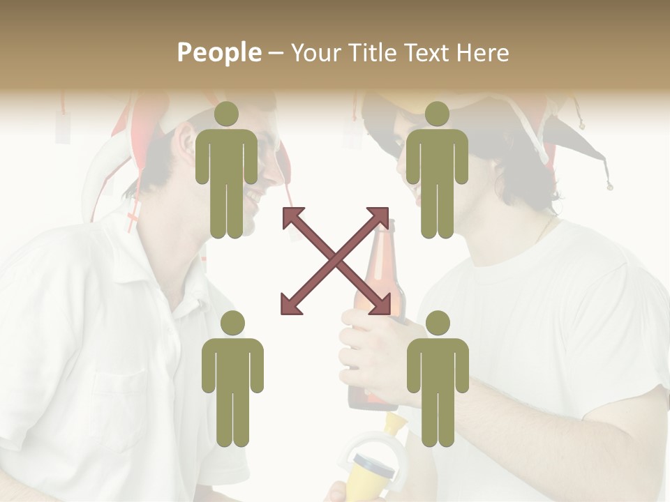 Sport Trumpet Fan PowerPoint Template