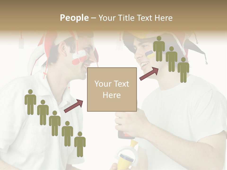 Sport Trumpet Fan PowerPoint Template