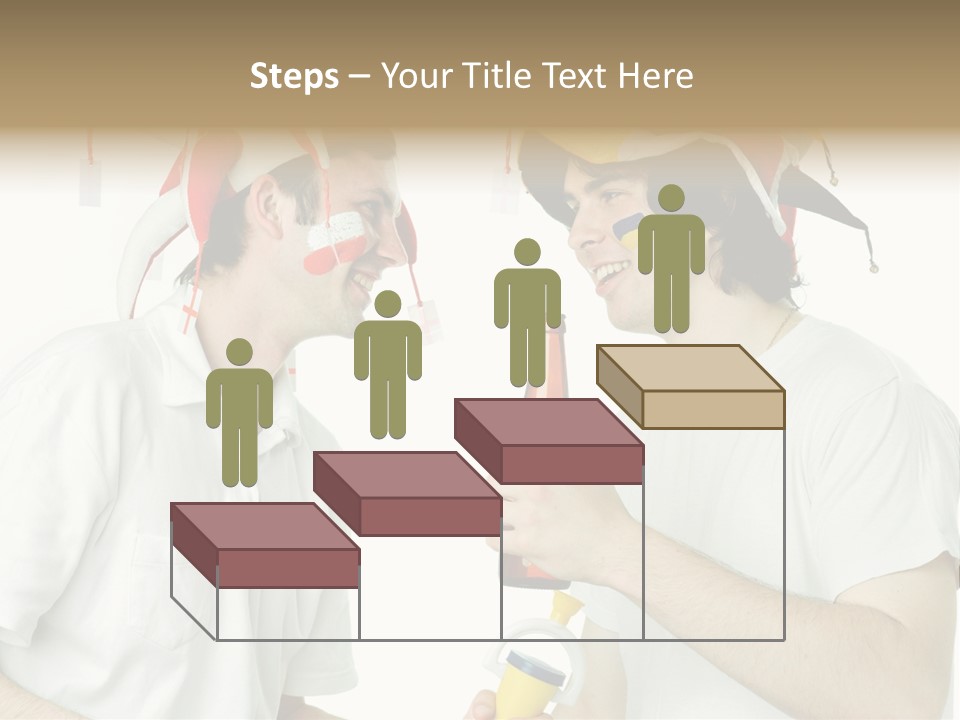 Sport Trumpet Fan PowerPoint Template