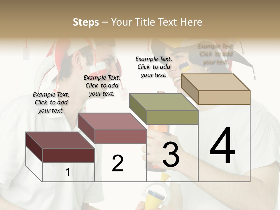 Sport Trumpet Fan PowerPoint Template