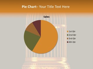 Isolated Captive Prison PowerPoint Template