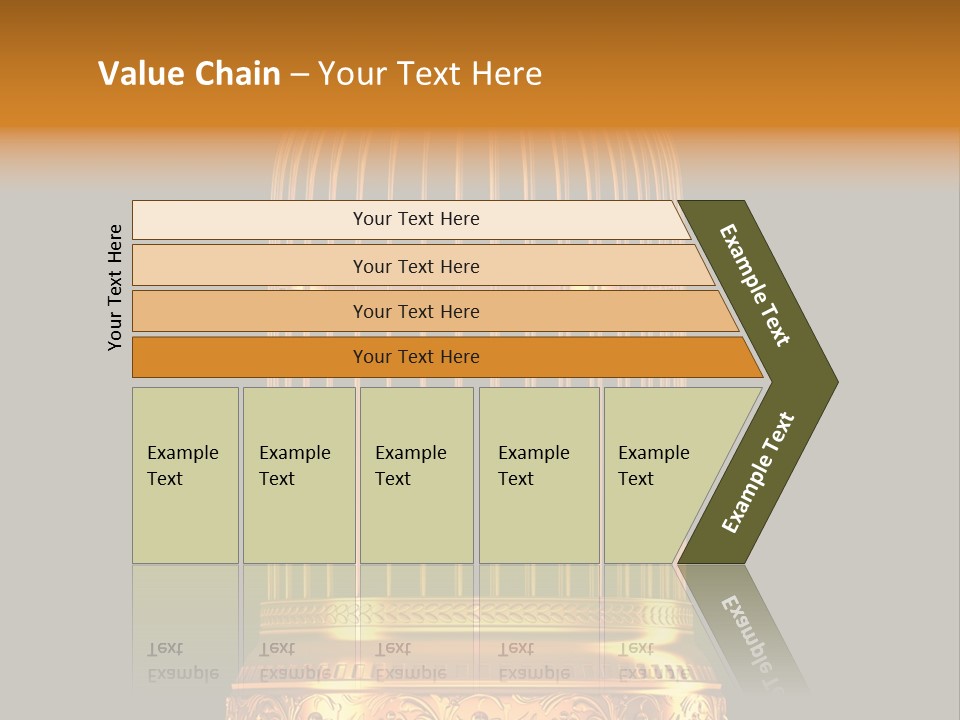 Isolated Captive Prison PowerPoint Template