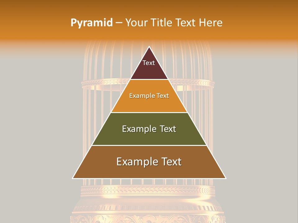 Isolated Captive Prison PowerPoint Template