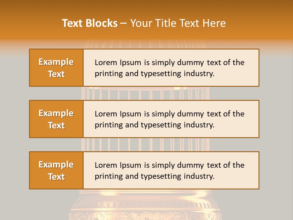 Isolated Captive Prison PowerPoint Template