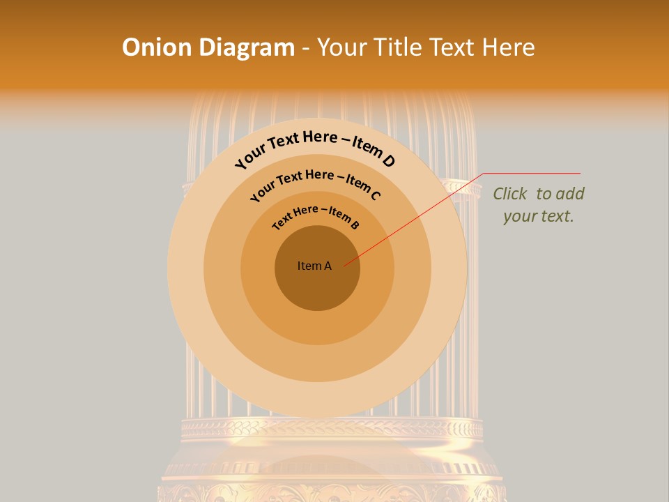 Isolated Captive Prison PowerPoint Template