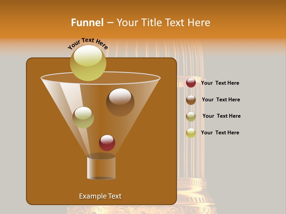 Isolated Captive Prison PowerPoint Template