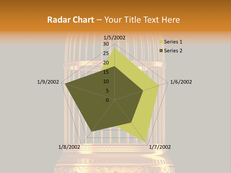Isolated Captive Prison PowerPoint Template