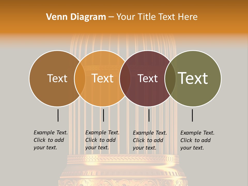 Isolated Captive Prison PowerPoint Template