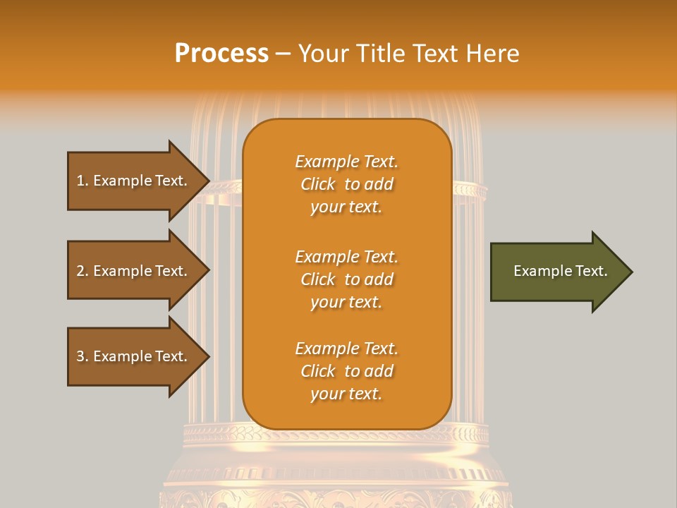 Isolated Captive Prison PowerPoint Template