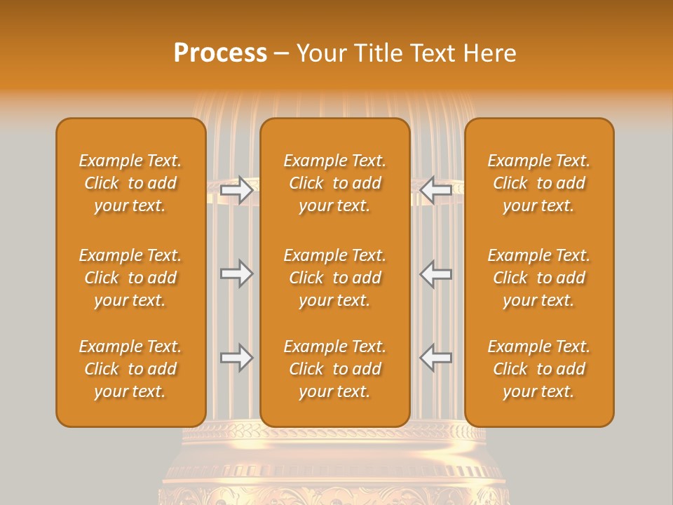 Isolated Captive Prison PowerPoint Template
