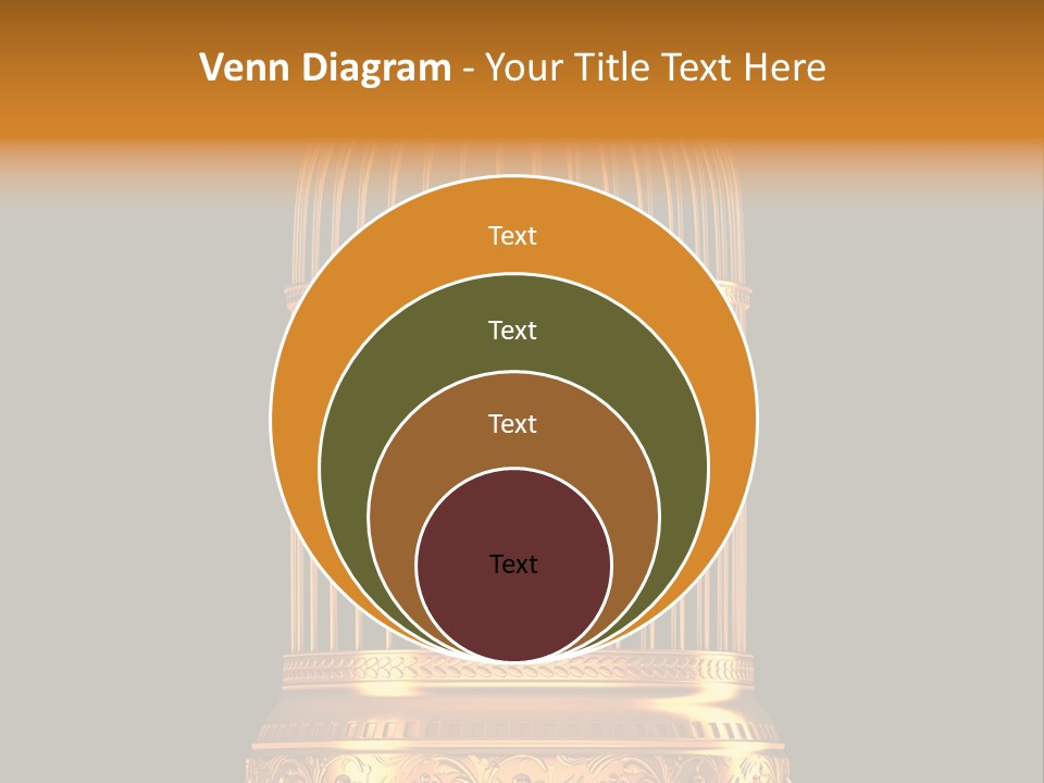 Isolated Captive Prison PowerPoint Template