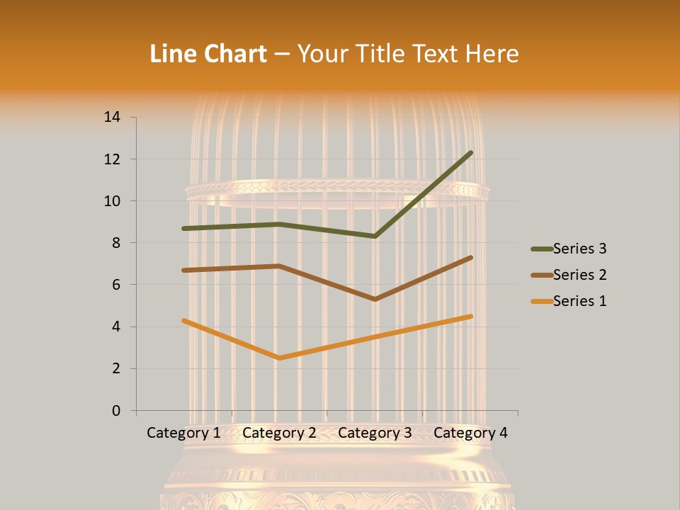 Isolated Captive Prison PowerPoint Template