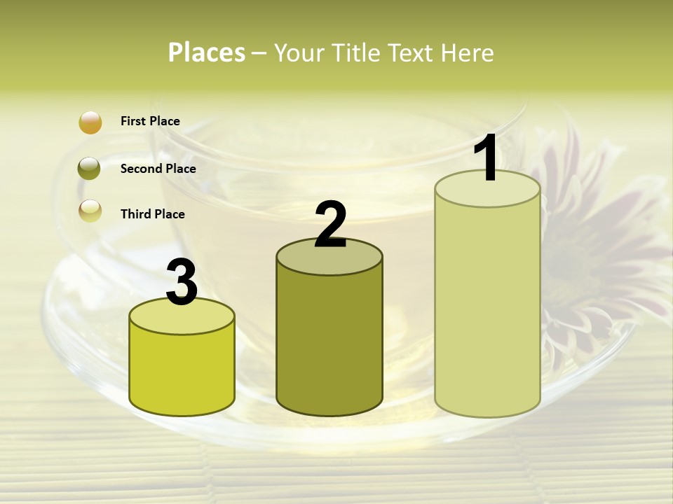 Herbal Beverage Cup PowerPoint Template