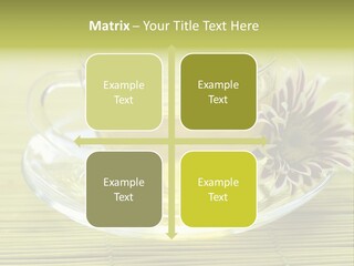 Herbal Beverage Cup PowerPoint Template