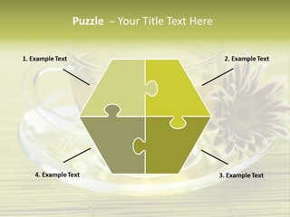 Herbal Beverage Cup PowerPoint Template